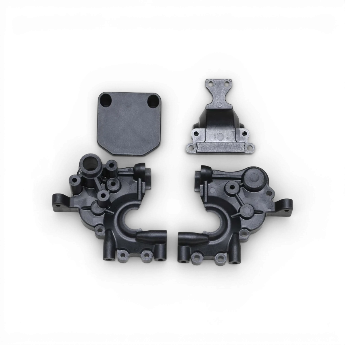 Cage différentiel RD 2.0 pour pièces détachées Team Yokomo, compatible avec modèles de drift, en plastique noir.