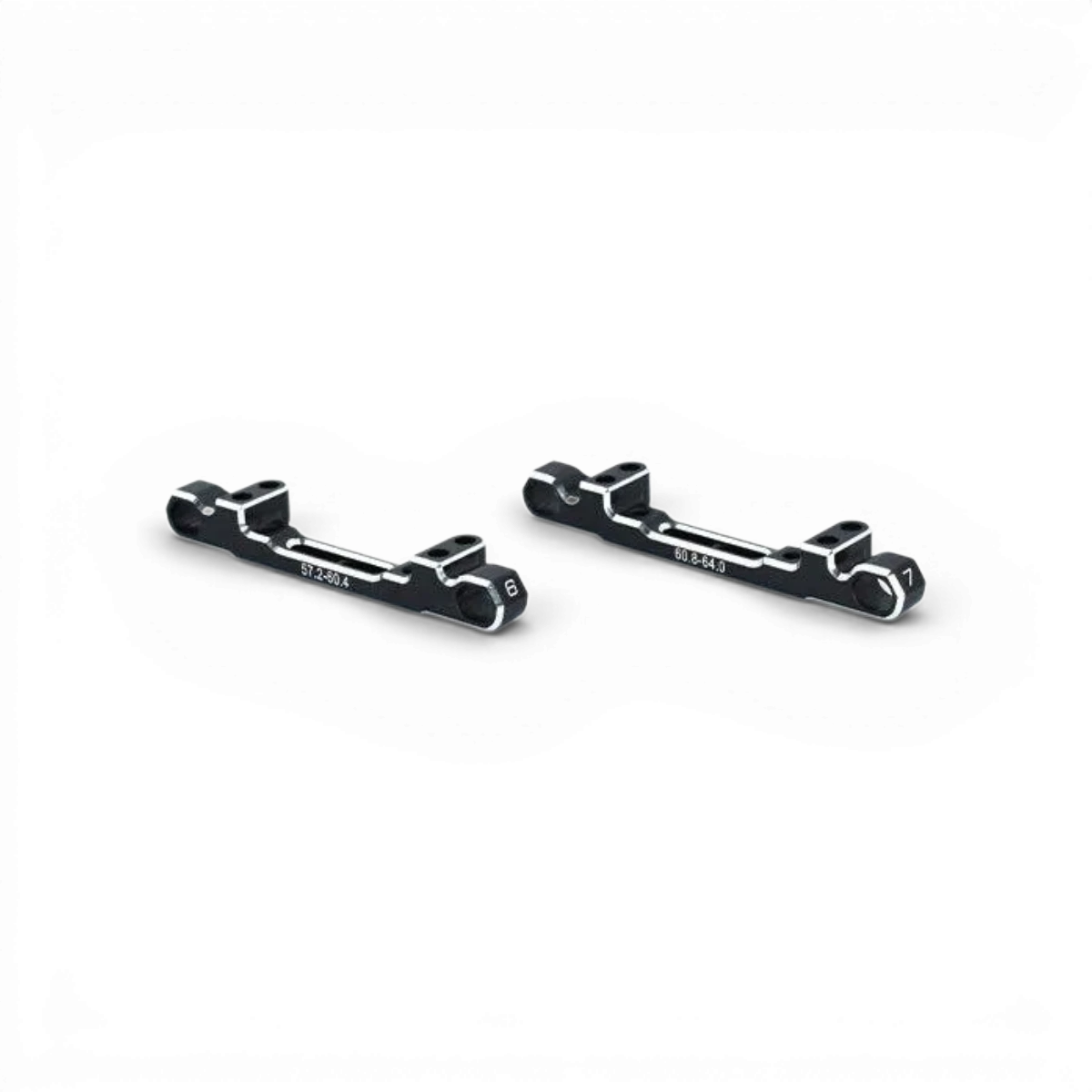 Cale triangle RC Drift Team Reve D, type TK #6, 57,2-60,4mm, chanfreiné, pour ajustement précis des pièces de voiture RC.