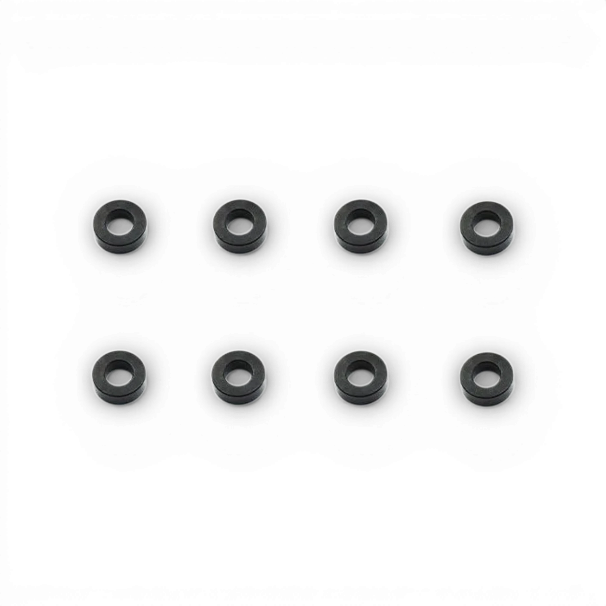 Cales en aluminium 3x6x2,0 pour pièces détachées, lot de 8, fabriqué par Team Reve D, visible en image.