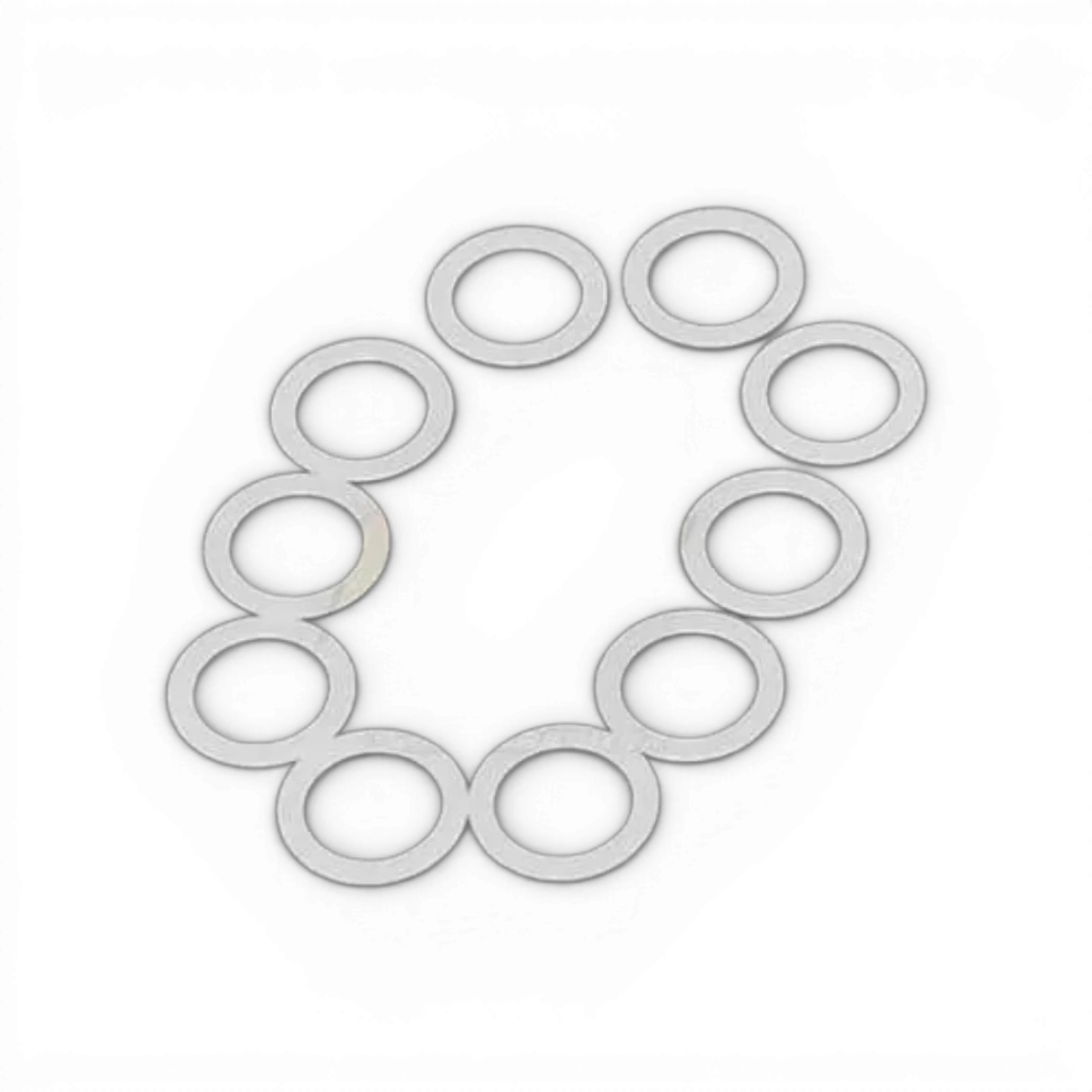 Cales CVD 3x4x0,1mm pour voitures RC Atomic RC Mini, pièce détachée en métal pour modélisme.