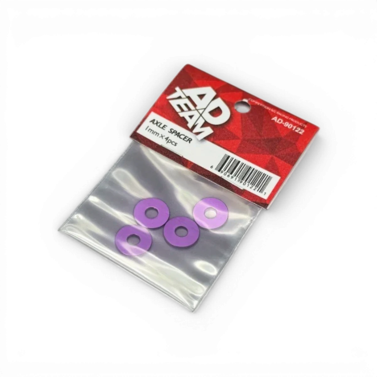 Cales de roues en aluminium TEAM AD pour vélo, finition légère et résistante, adaptées au réglage précis de l'angle des roues.