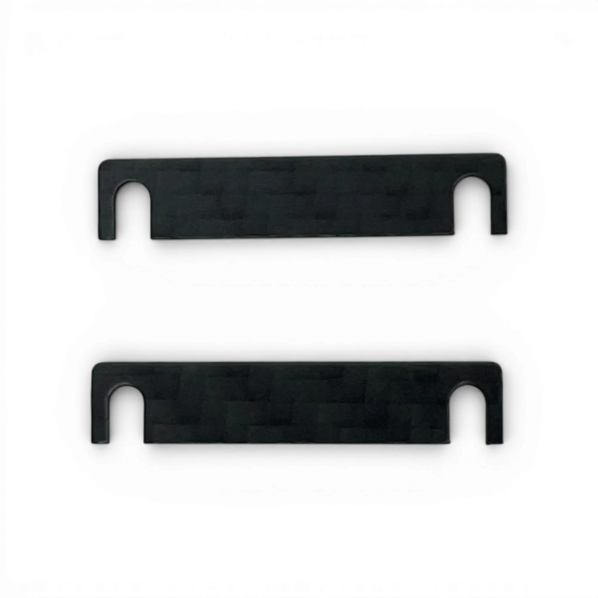 Cales Kick-up Carbones 1.0mm Barell pour drift, montrant les cales en carbone avec une épaisseur de 1.0mm, noir et léger