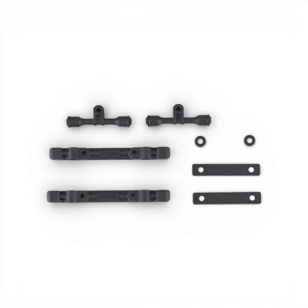Cales triangles arrière RDX Team Reve D pour drift, fixation solide, montage précis, compatible avec modèles RDX.