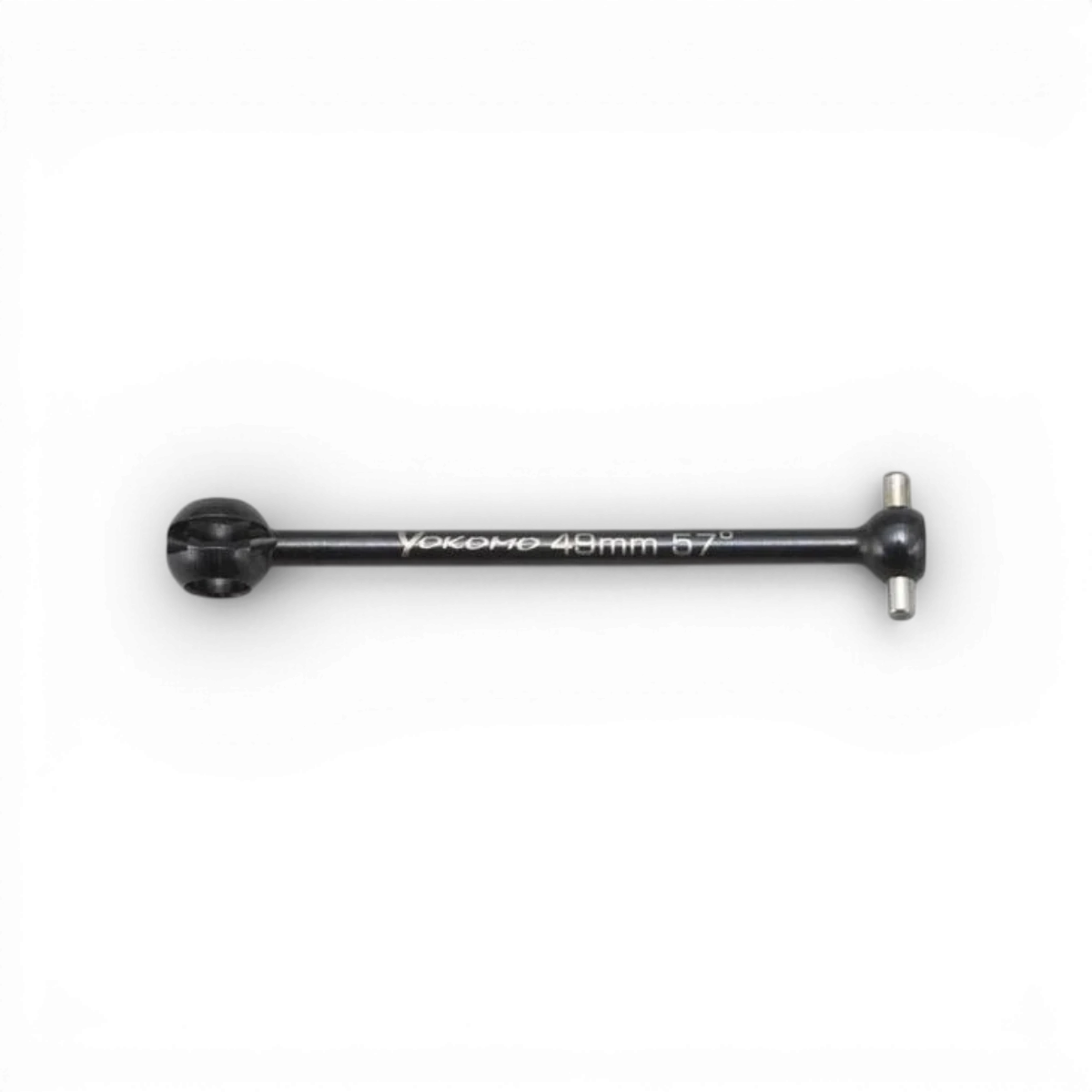 Cardan universel de 49 mm pour pièces détachées Team Yokomo, axe flexible pour modèles RC.