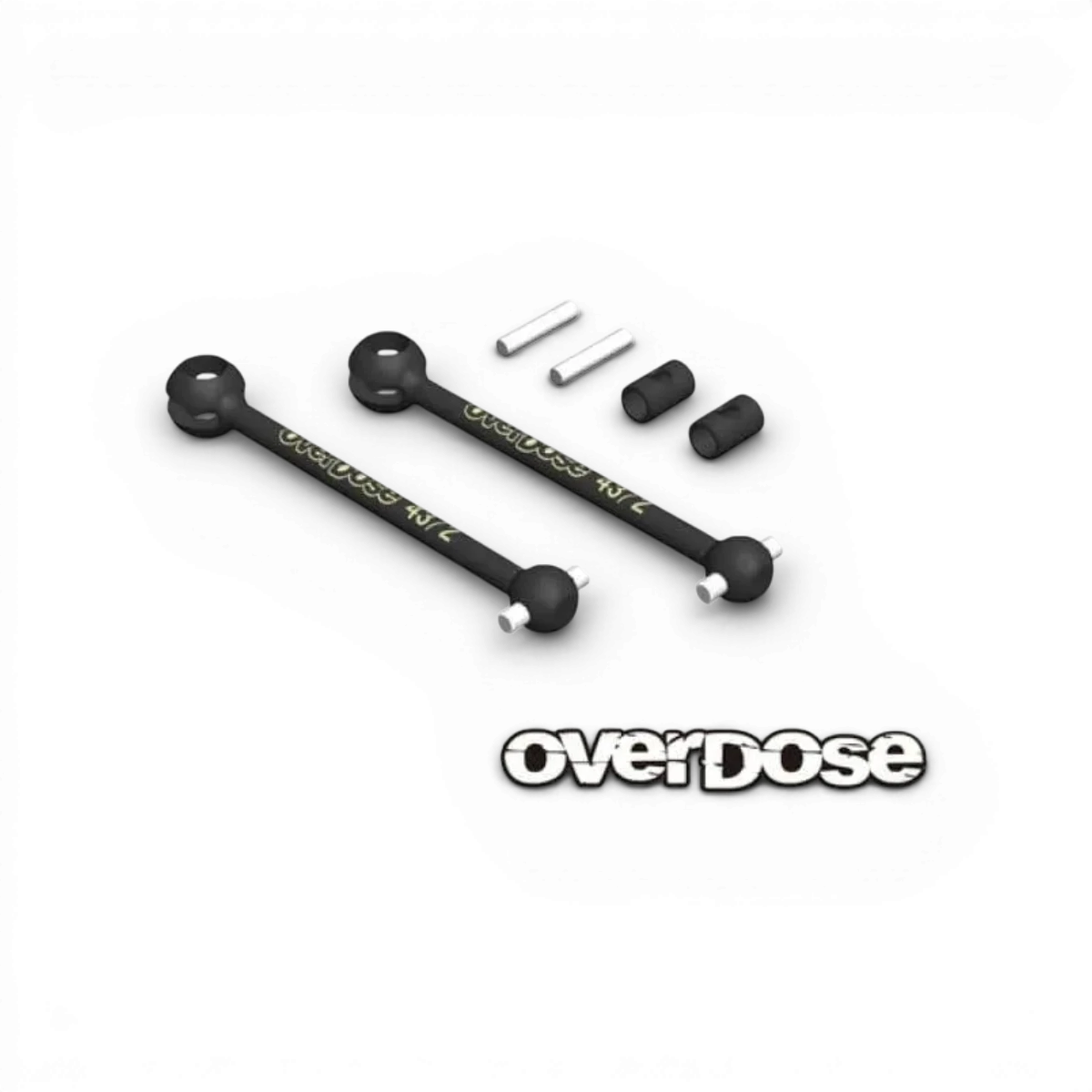 Cardans et joints cardans Overdose, pièce détachée de 43mm par 2mm, visible en détail sur l'image.