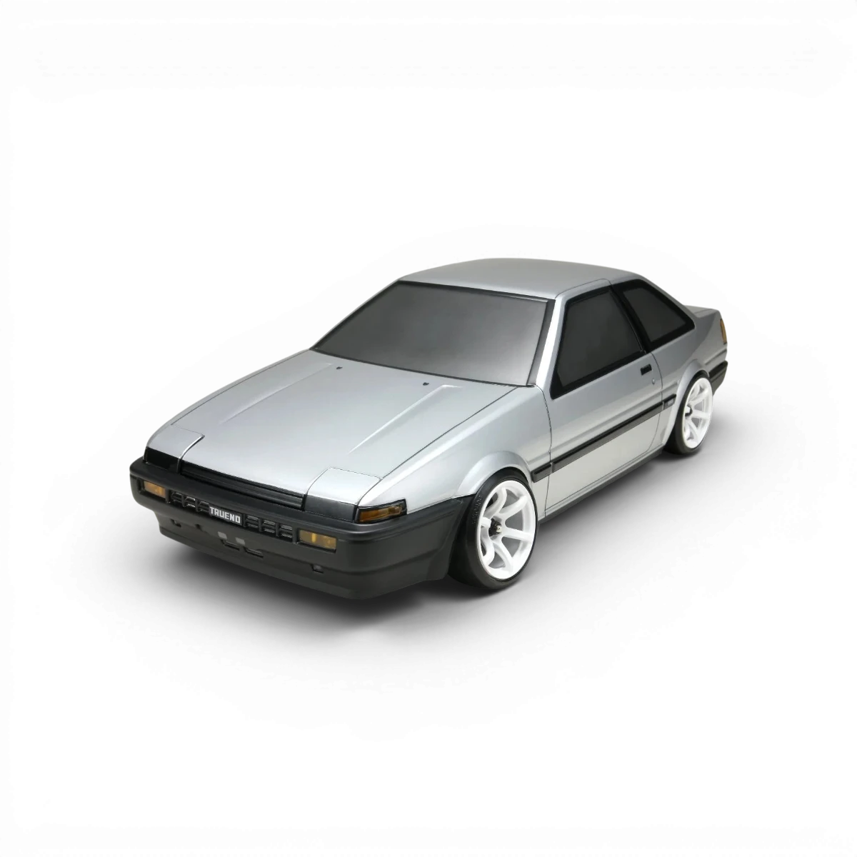 Carrosserie Toyota AE86 Trueno T2 de Team Yokomo, carrosserie en plastique pour voiture RC.