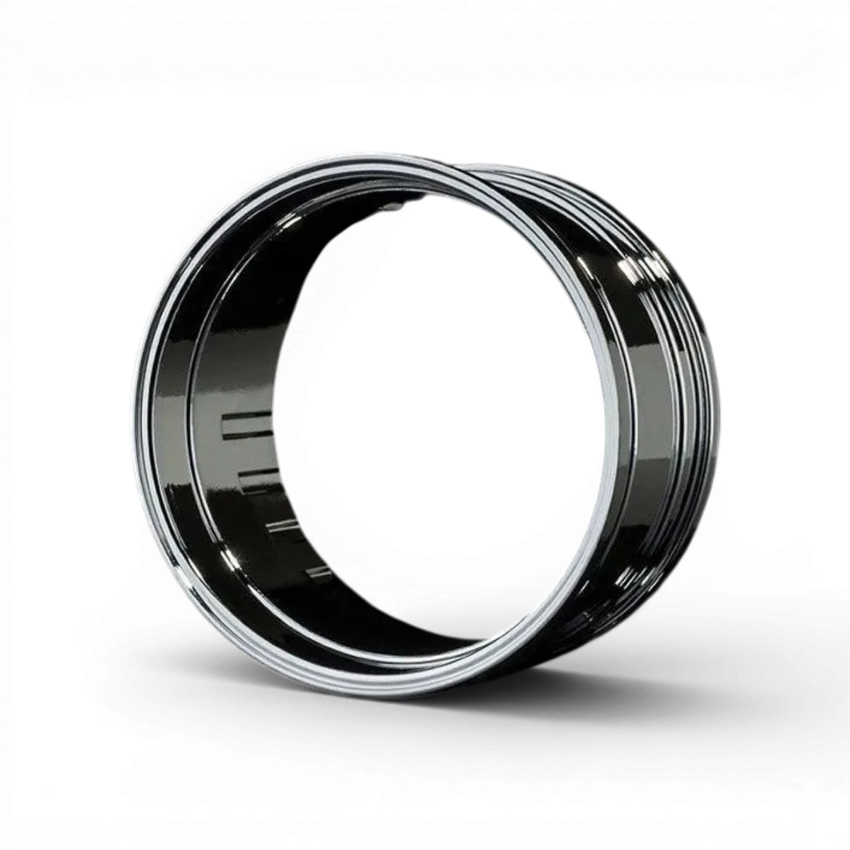 Cercles jantes réglables Chrome pour roues Max Speed Technology, finition brillante et ajustables pour vélo ou moto.