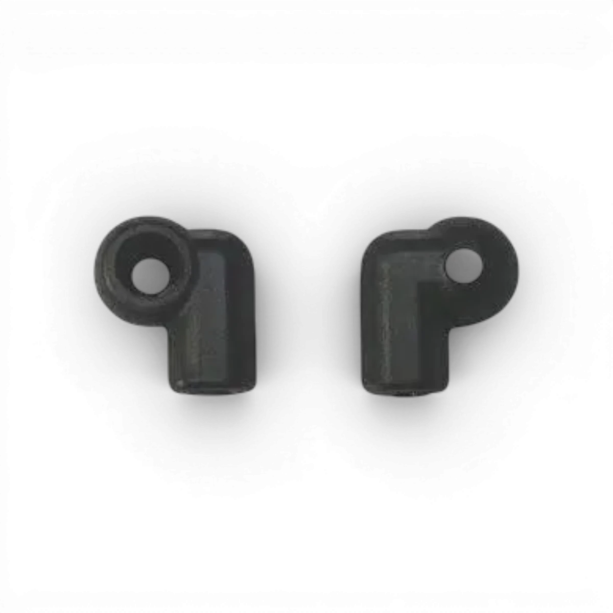 Chapes coudées en résine S de 4,3 mm pour pièces détachées Topline, visible en image.