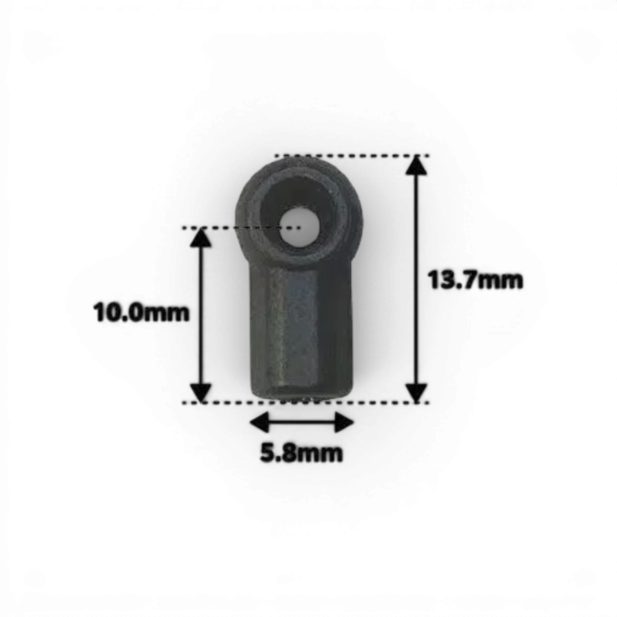 Chape "SS" en résine de 4,3 mm de la marque Topline, pièce détachée pour réparation ou montage.