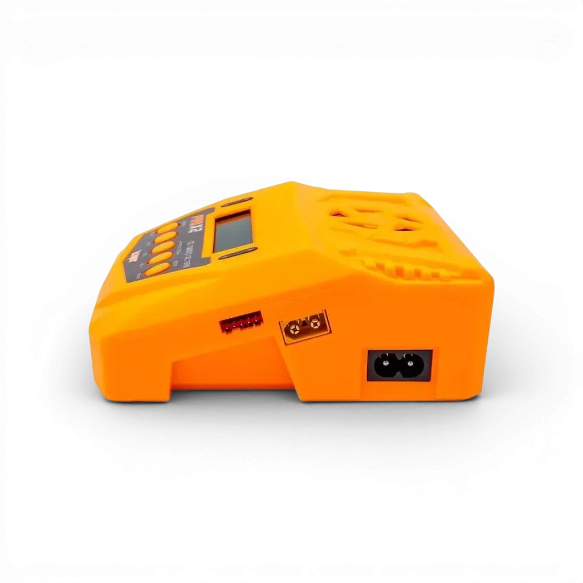 Chargeur électronique Konect PRO X2 200W avec deux sorties de 100W, conçu pour charger rapidement plusieurs appareils.
