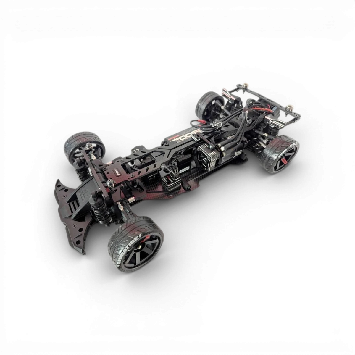Châssis de conversion EVO-R SHIBATA pour voiture radiocommandée R31S, pièce détachée robuste et précise.