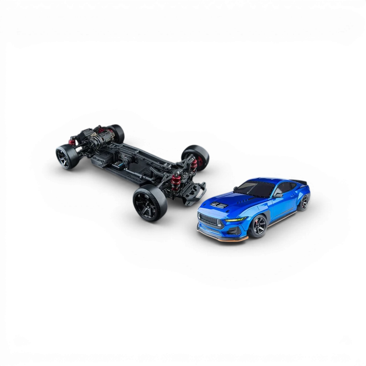 Châssis RC drift RMX 4 S PRO 1/10 RWD Carrosserie Mustang – MST – 532217ARMX - DriftParadiZ