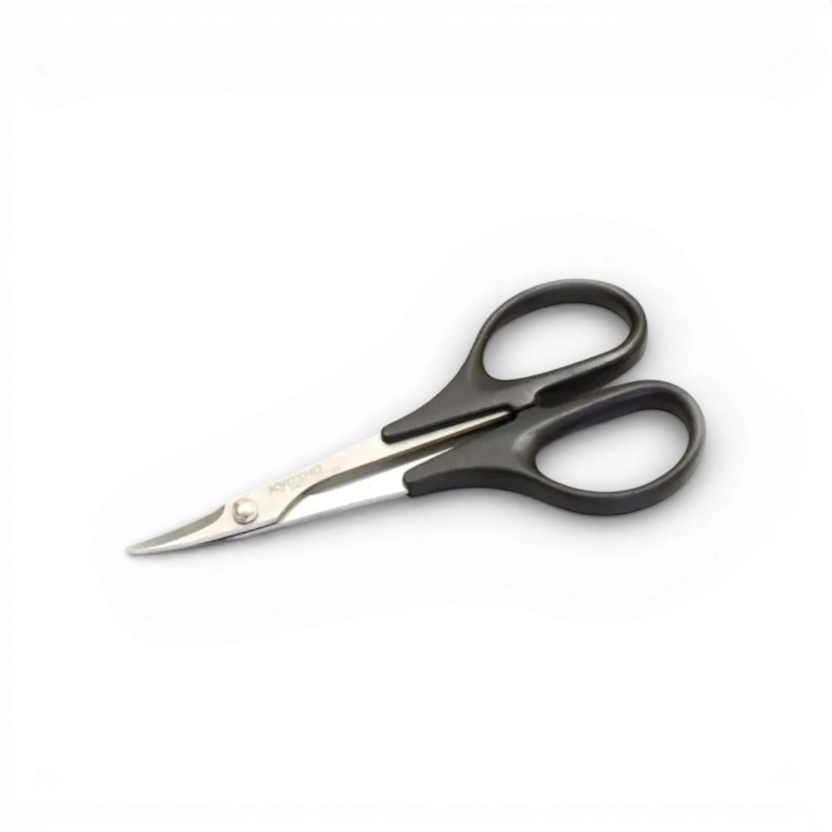 Ciseaux spéciaux LEXAN courbes Kyosho pour découper le polycarbonate avec précision, accessoire pour modèles réduits.