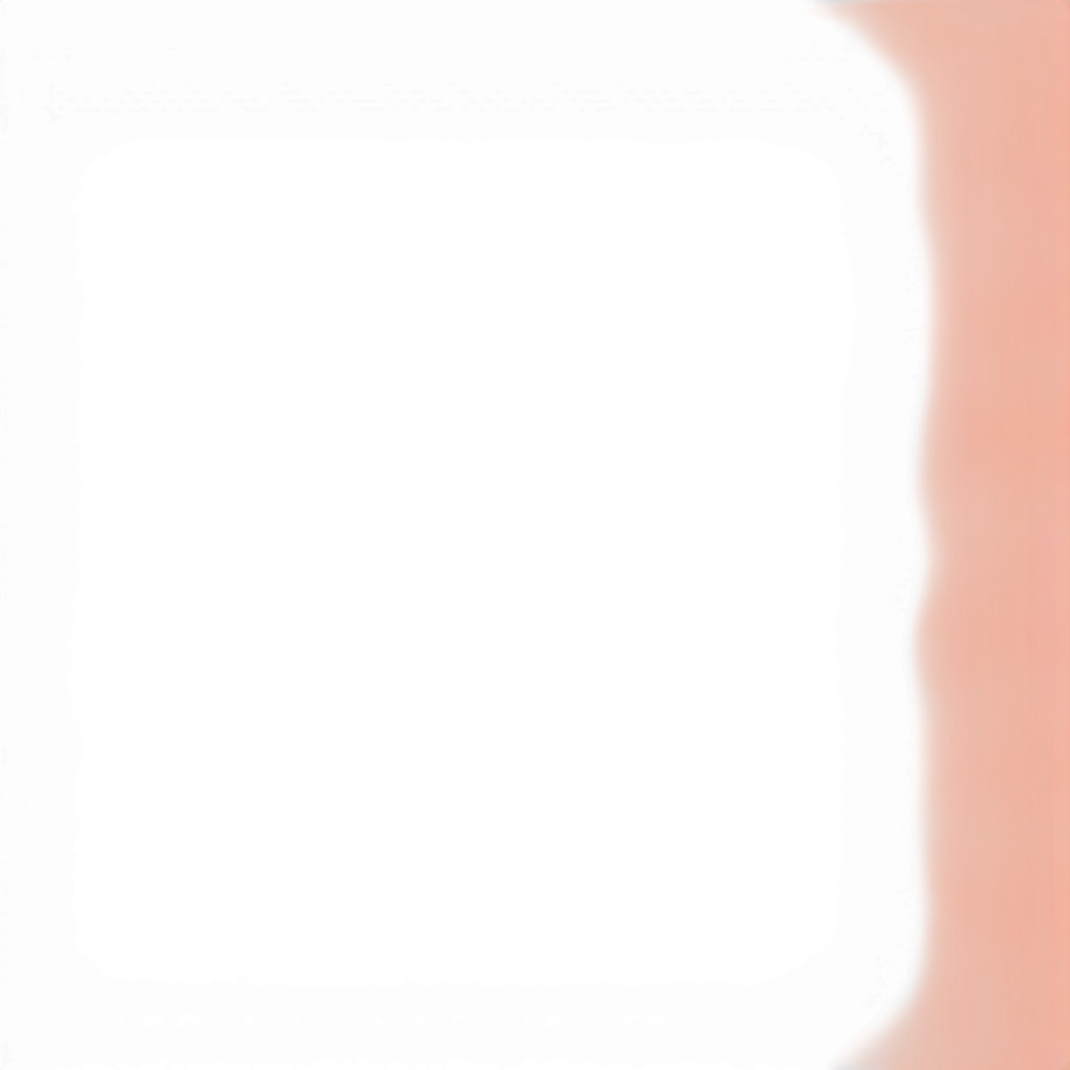 Peinture en verre transparente rouge Sunset de Createx Colors, aspect clair et brillant, appliquée sur une surface transparente.