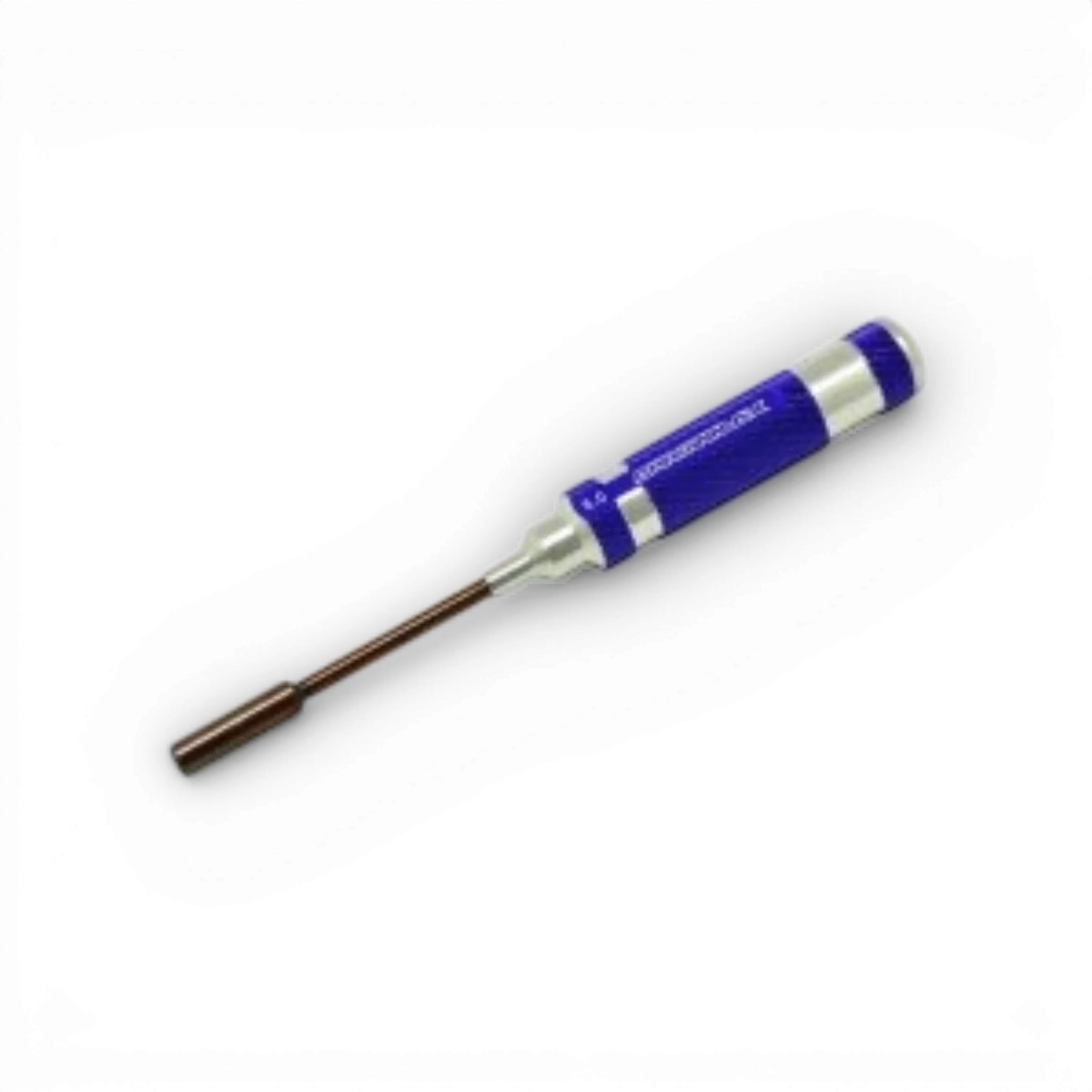 Clé de 5.0x100mm violet édition Arrowmax RC, accessoire robuste pour modèles RC, avec finition colorée.