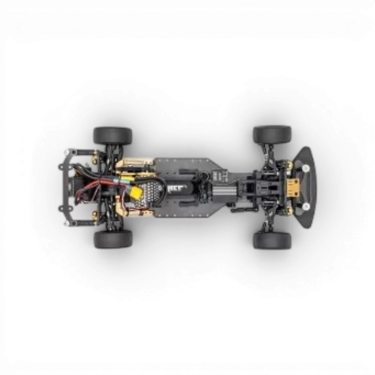 Kit combo de drift HOBBYTECH Over-D10 1/10ème avec pièces pour voiture radiocommandée, adapté aux amateurs de modélisme.