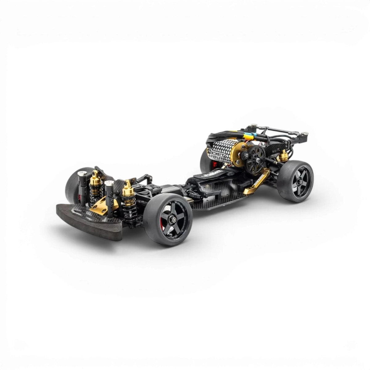 Kit combo HOBBYTECH FOR-D10 Drift 1/10e avec pièces et accessoires pour voiture radiographique.