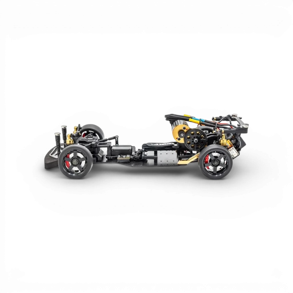 Kit combo HOBBYTECH OVER-D10 Drift 1/10ème avec pièces et accessoires pour voiture radiocommandée.
