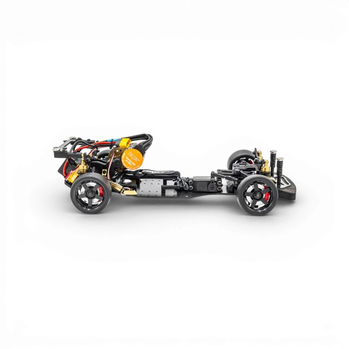 Kit combo HOBBYTECH OVER-D10 DRIFT 1/10ème avec pièces et accessoires pour voiture radiocommandée.