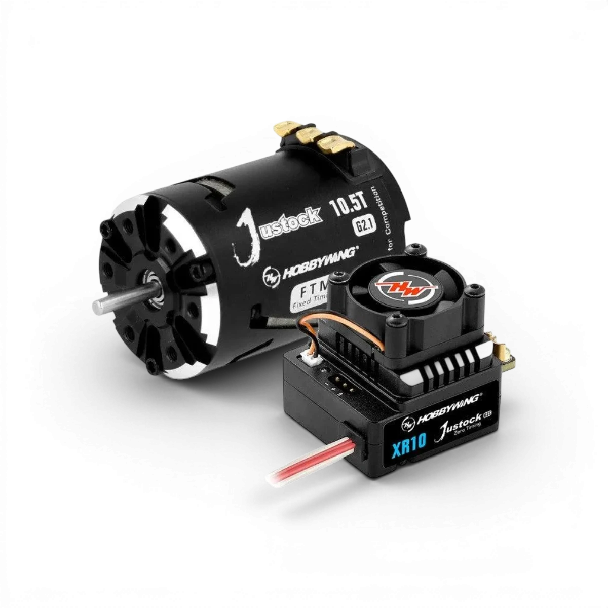 Combo Variateur Xerun G3s + Moteur Justock 10.5T Sensored - HOBBYWING - DriftParadiZ