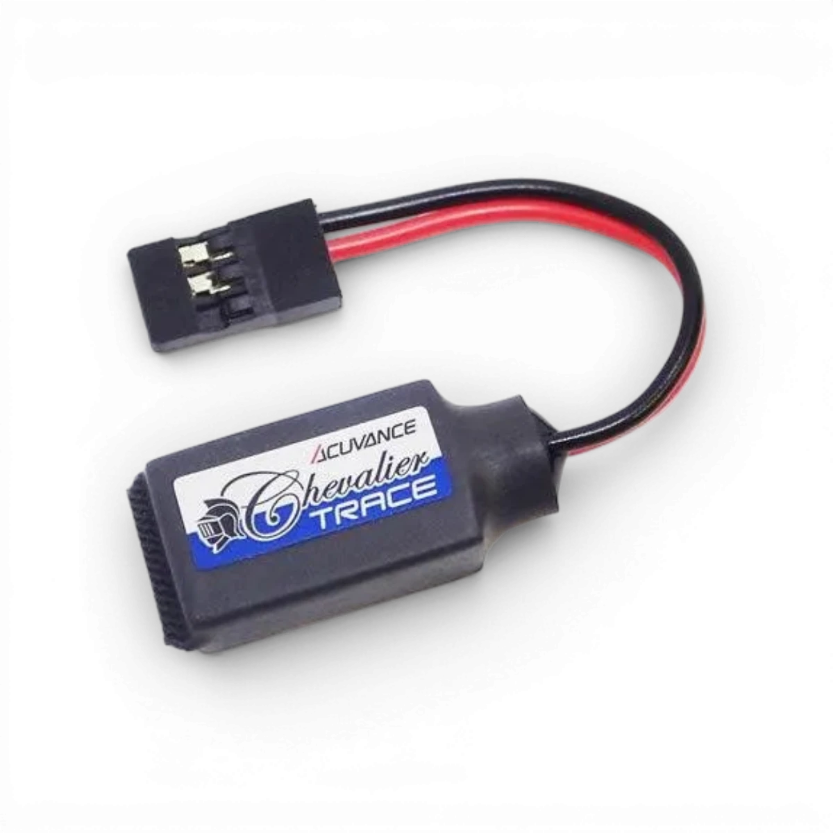 Condensateur Chevalier Trace Acuvance pour électronique, composant électrique avec connecteurs visibles.