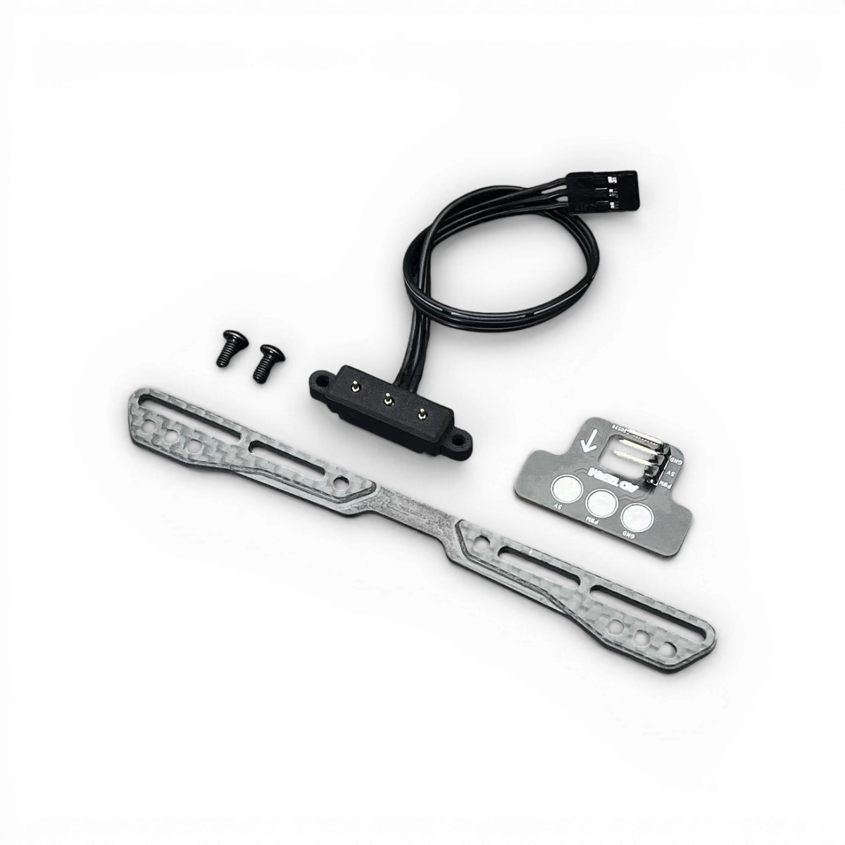 Connecteur LED rapide et support carrosserie carbone - TEAM AD - DriftParadiZ