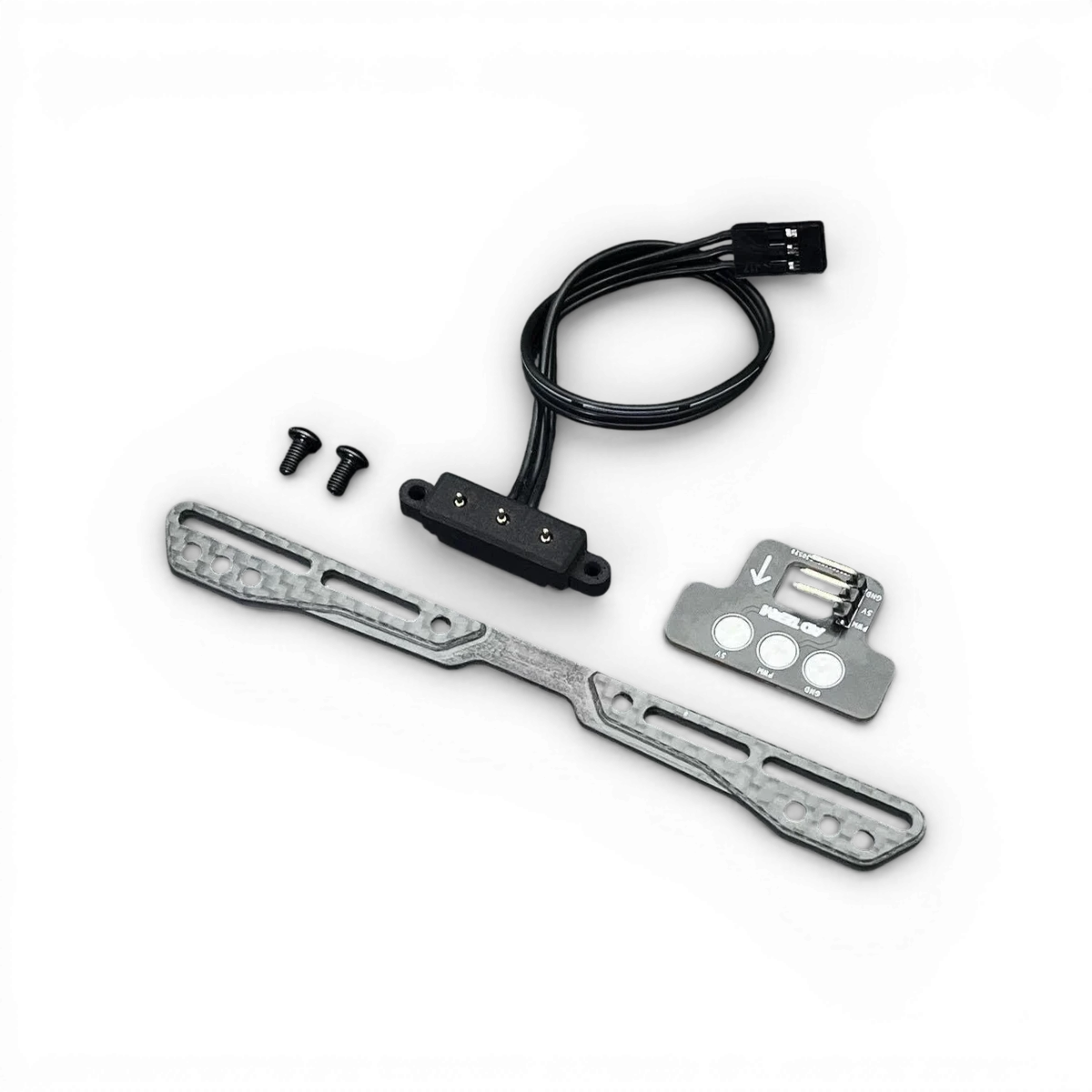 Connecteur LED rapide et support carrosserie carbone - TEAM AD - DriftParadiZ
