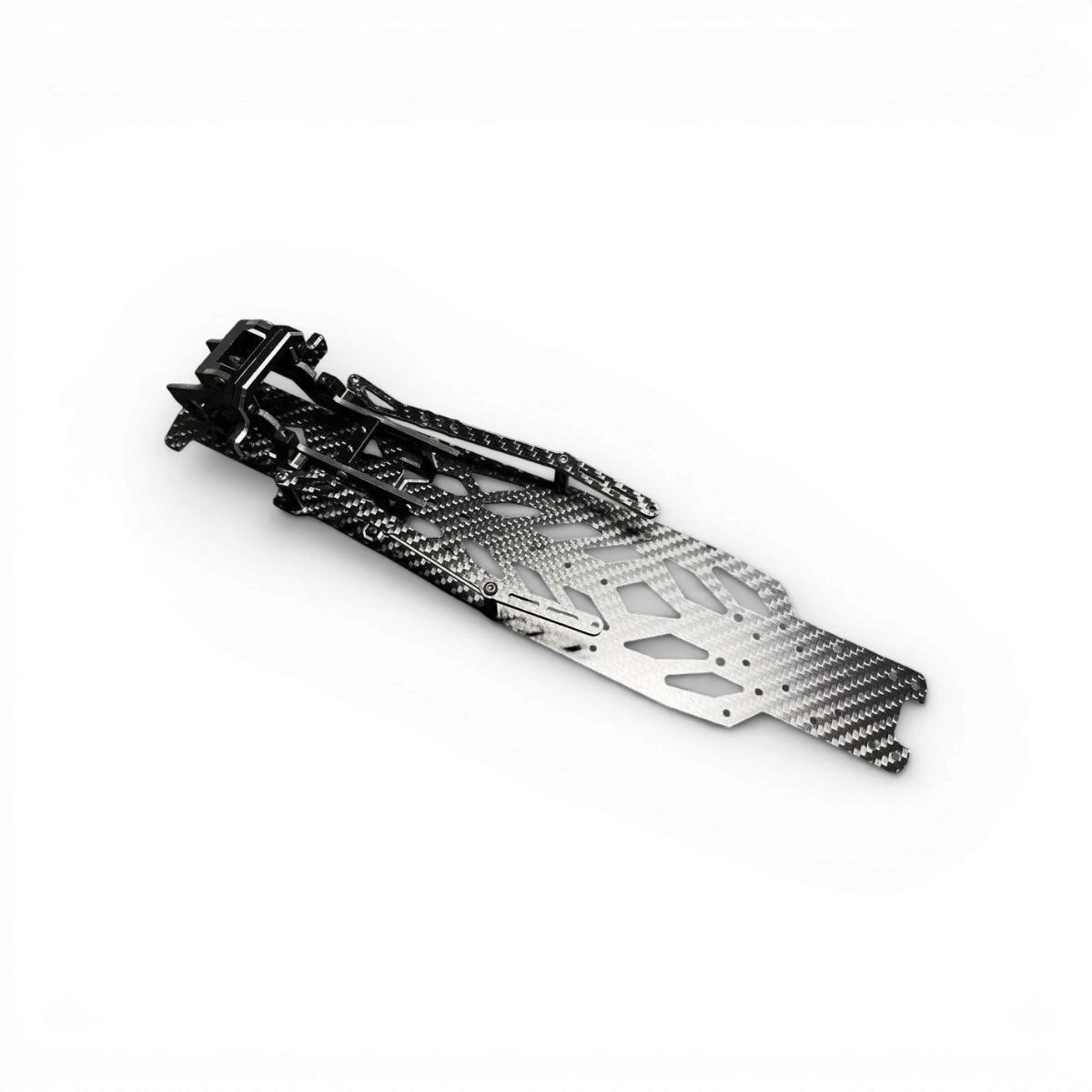Conversion carbone V1.0 RDX de TEAM AD, pièce légère en fibre de carbone pour vélo haut de gamme.