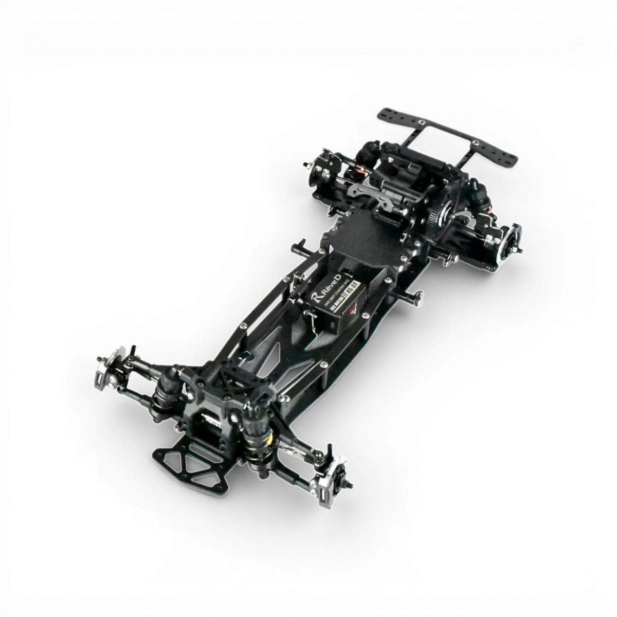 Conversion graphite officielle V2 pour RDX de Team Reve D, pièce de rechange de haute performance pour drone RDX.