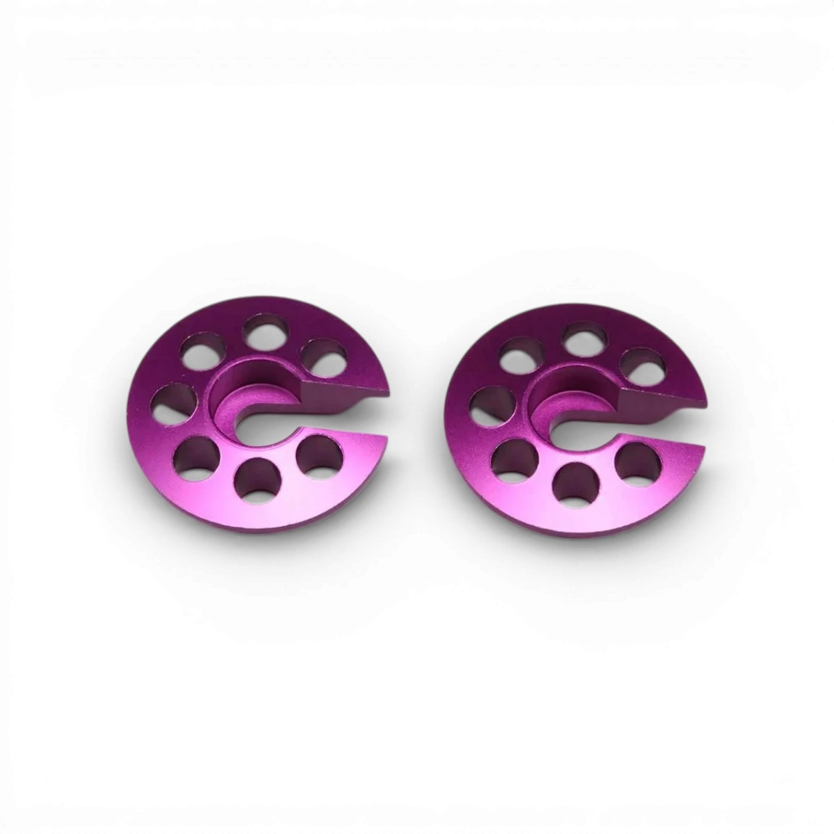 Coupelles ressorts arrière Bigbore Violettes - YOKOMO - DriftParadiZ