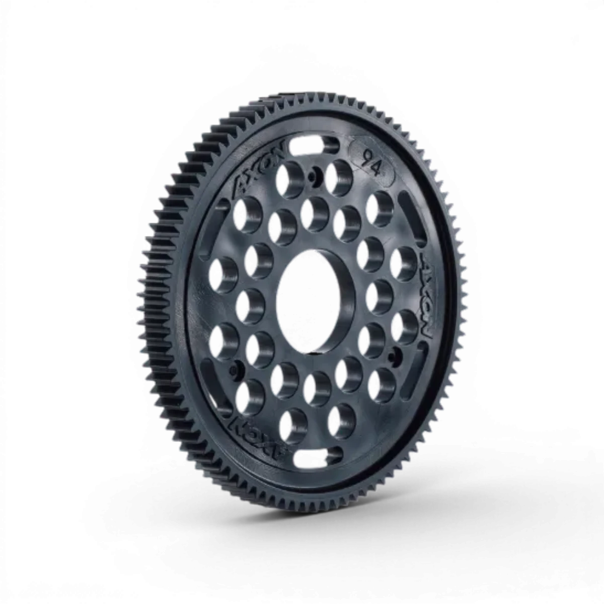 Couronne Team Axon 96T, 64 dents, pièce détachée pour vélo, vue en gros plan sur la couronne en acier.