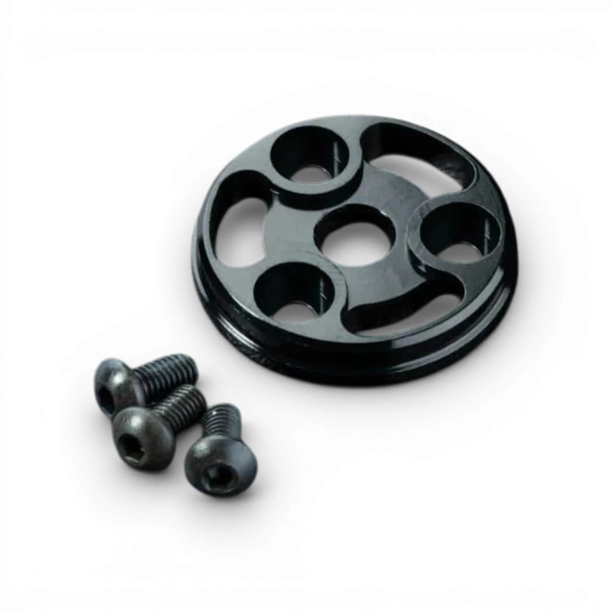 Couvercle couronne en aluminium noir pour Max Speed Technology RMX/RRX 2.0-2.5, pièce détachée pour vélo.