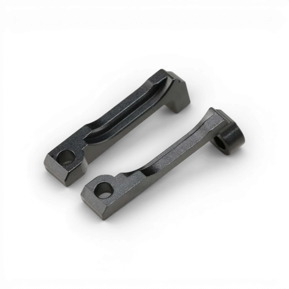 Couvercle de différentiel en aluminium pour G/D, pièce détachée Team Yokomo, visible avec détails en aluminium noir.