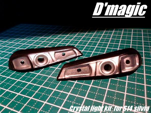Kit lumière cristal pour S14 Silvia Kouki de D-magic JP, composants de personnalisation pour la voiture.