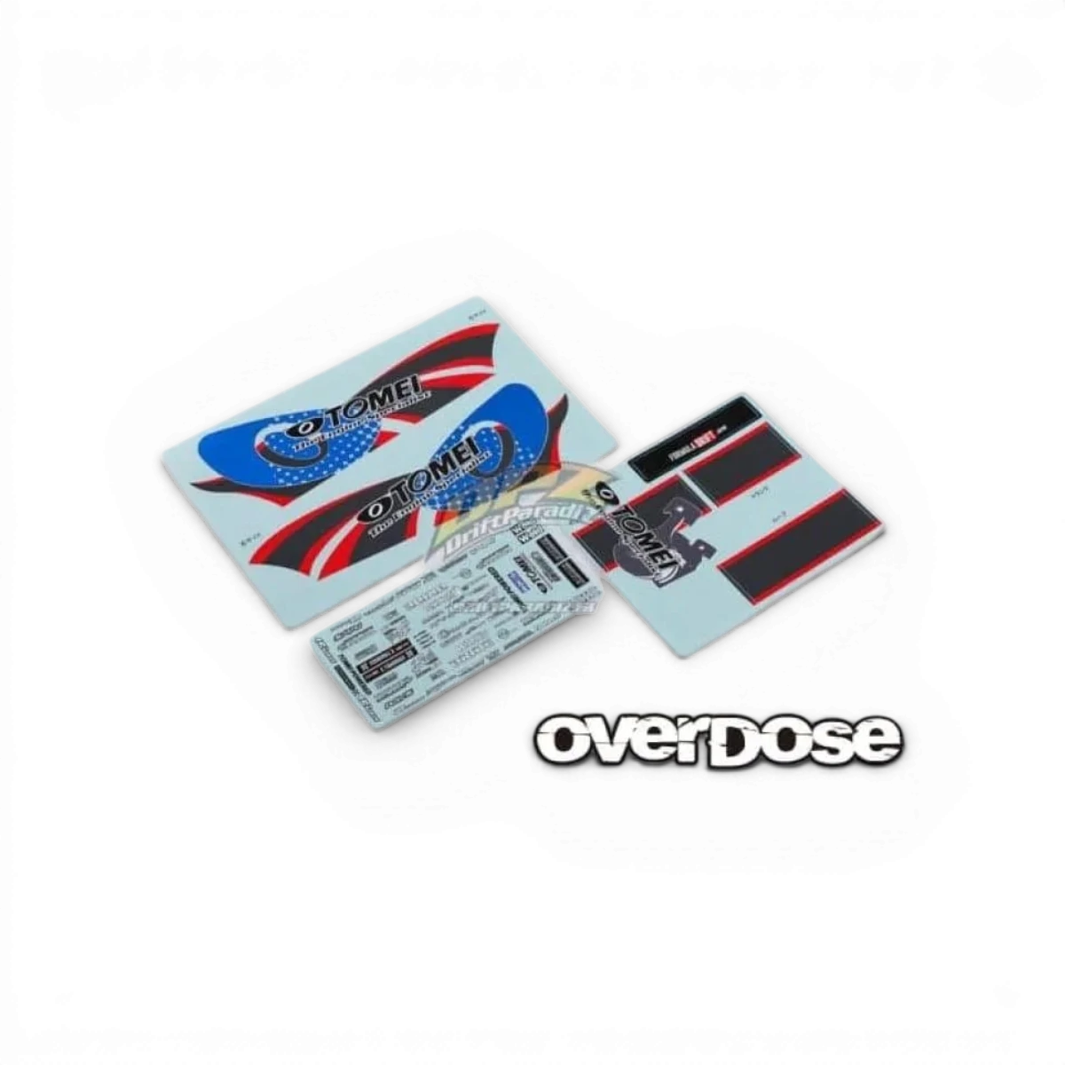 Décoration autocolante TOMEI POWERouge - OVERDOSE - DriftParadiZ
