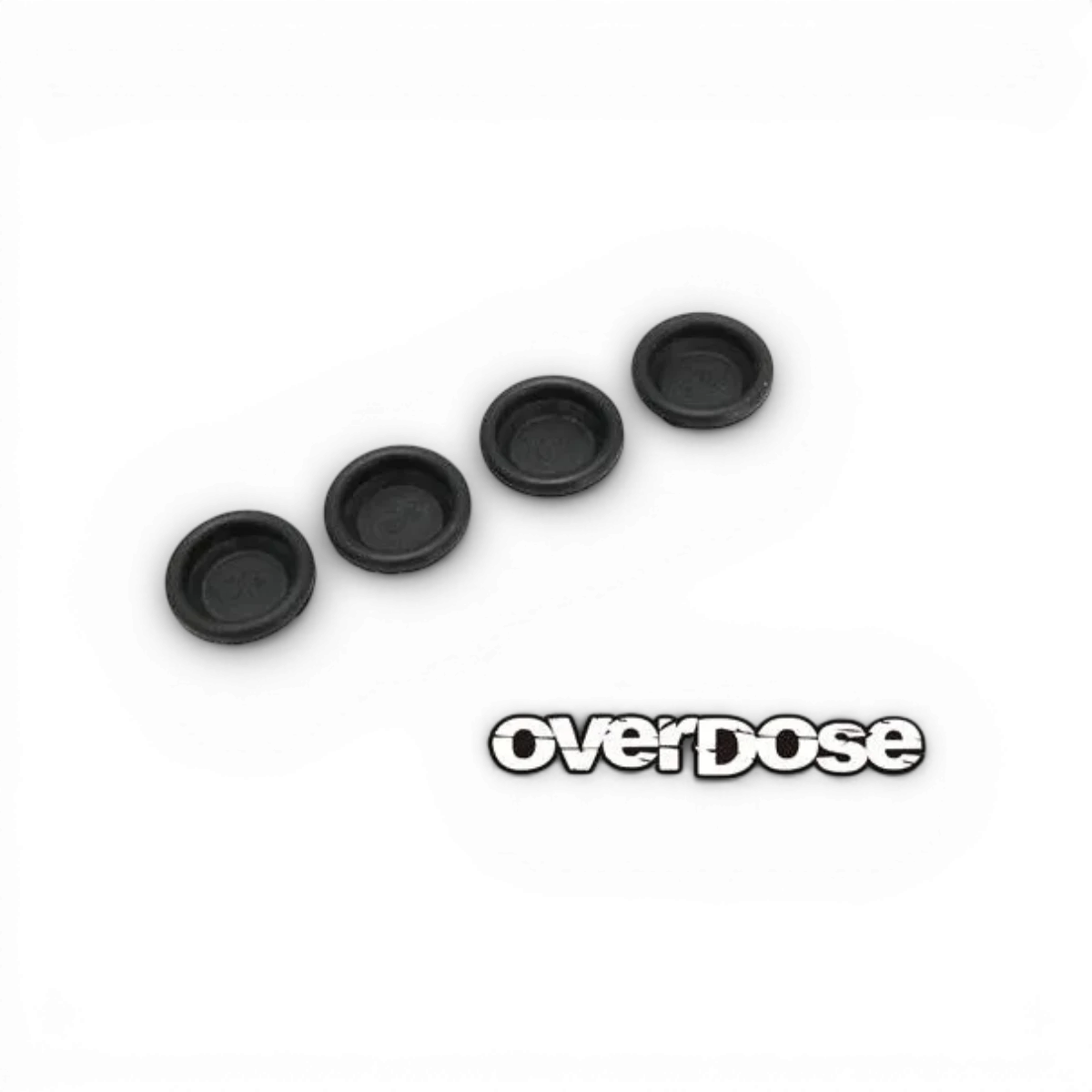 Diaphragmes amortisseurs OD standard de la marque Overdose, pièces détachées pour suspension, visible dans l'image.