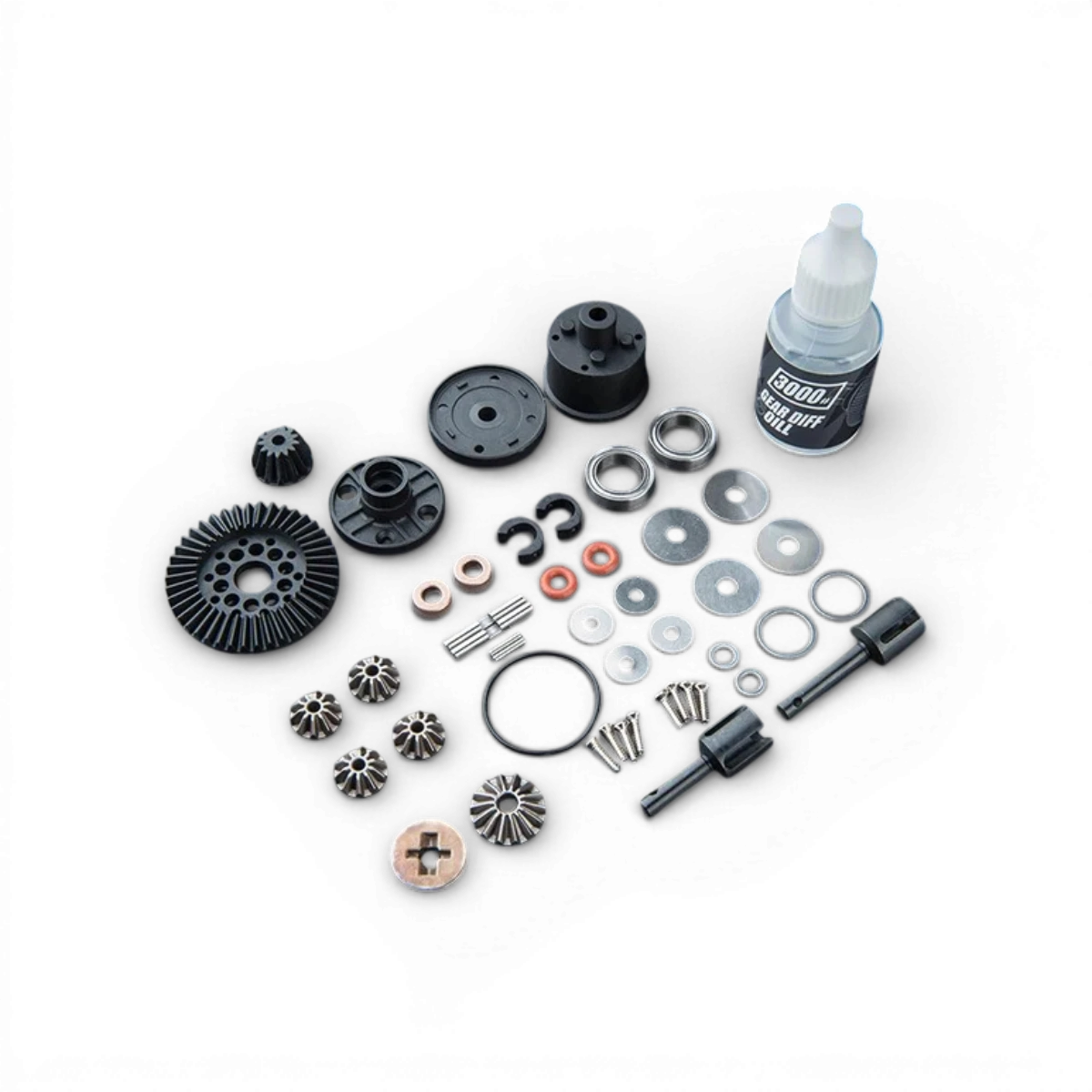 Différentiel LSD RC Drift à pignons coniques de Max Speed Technology, pièce détachée pour voitures radiocommandées.