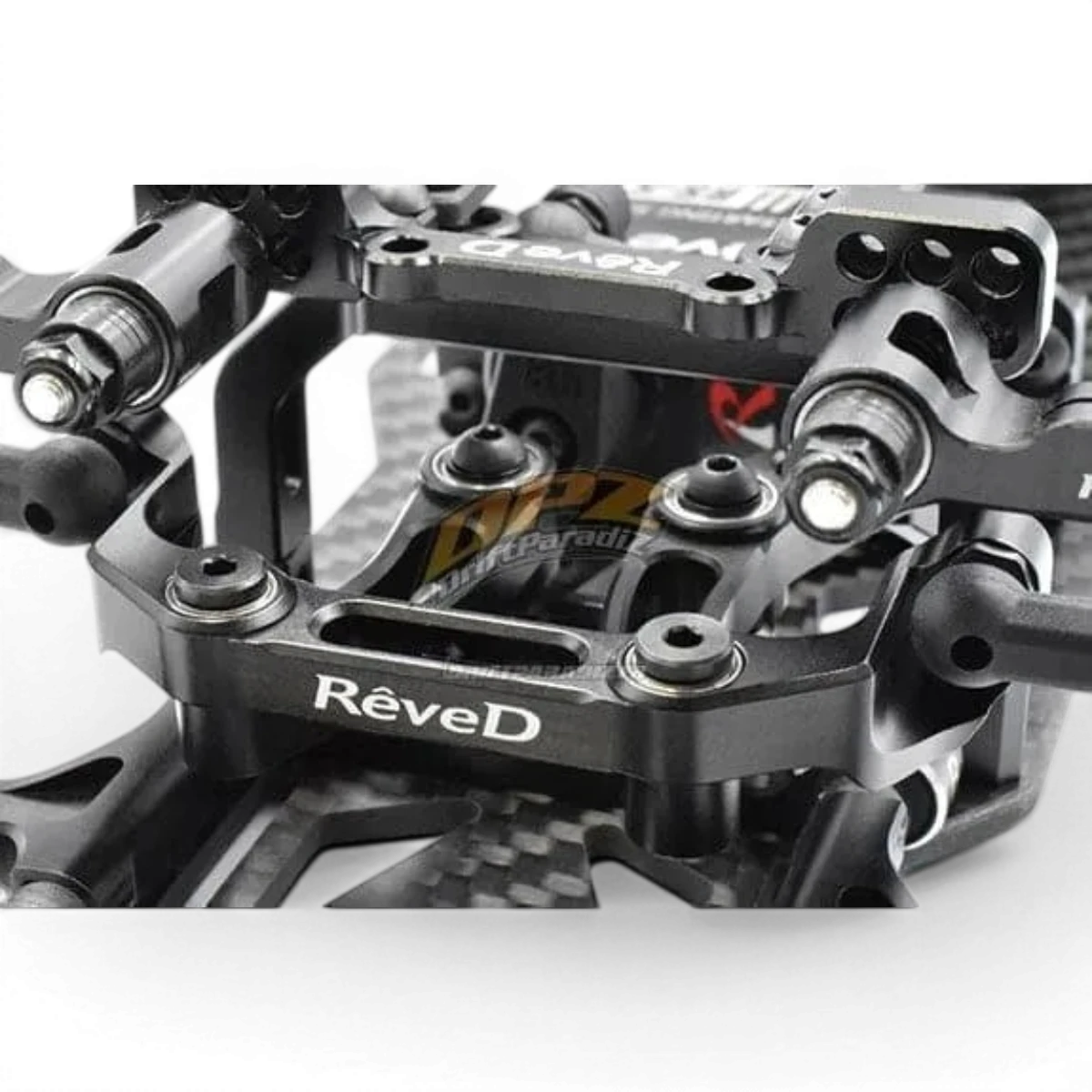Direction ciseaux-glissière pour version bell crank, pièce détachée Team Reve D, fixation robuste pour vélo.