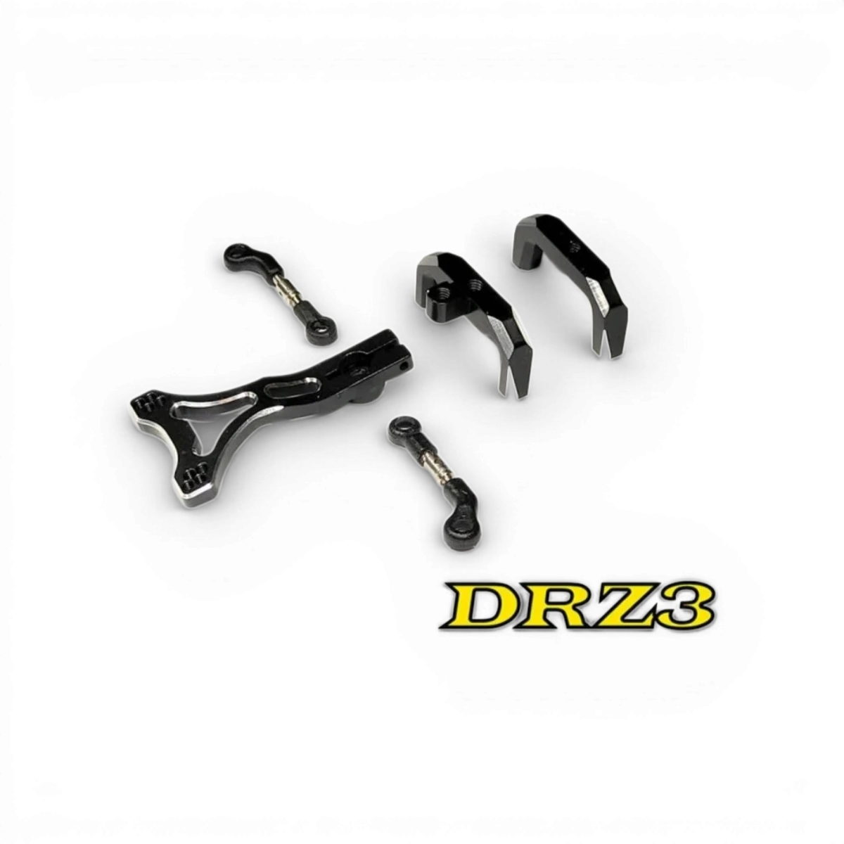 Direction pour voiture RC Atomic RC Mini DRZ3, pièce détachée, vue détaillée de la direction directe DRZ3.