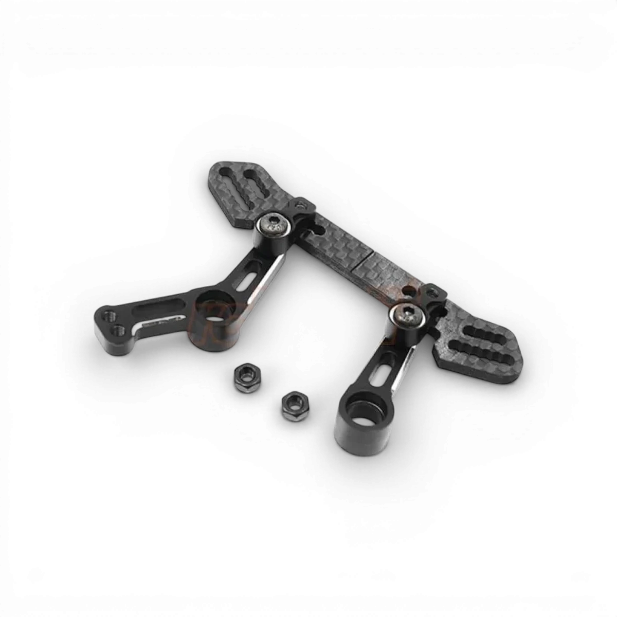 Direction grand angle carbone et aluminium pour YD2 - Yeah Racing - DriftParadiZ
