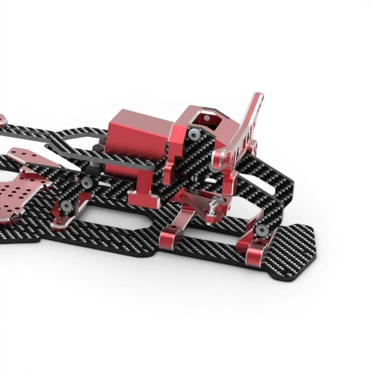 Direction MK-Works Direct Drive V2 DDSS V2 de RhinoRacing pour voiture RC, pièce de direction précise et robuste.