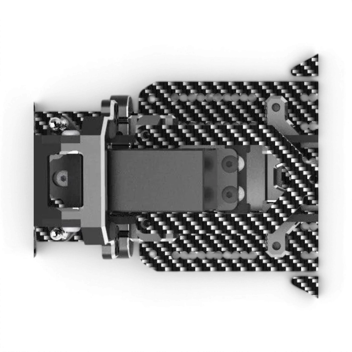 Direction MK-Works Direct Drive V2 DDSS v2 de RhinoRacing pour drift, avec détails du mécanisme et finition robuste visible.