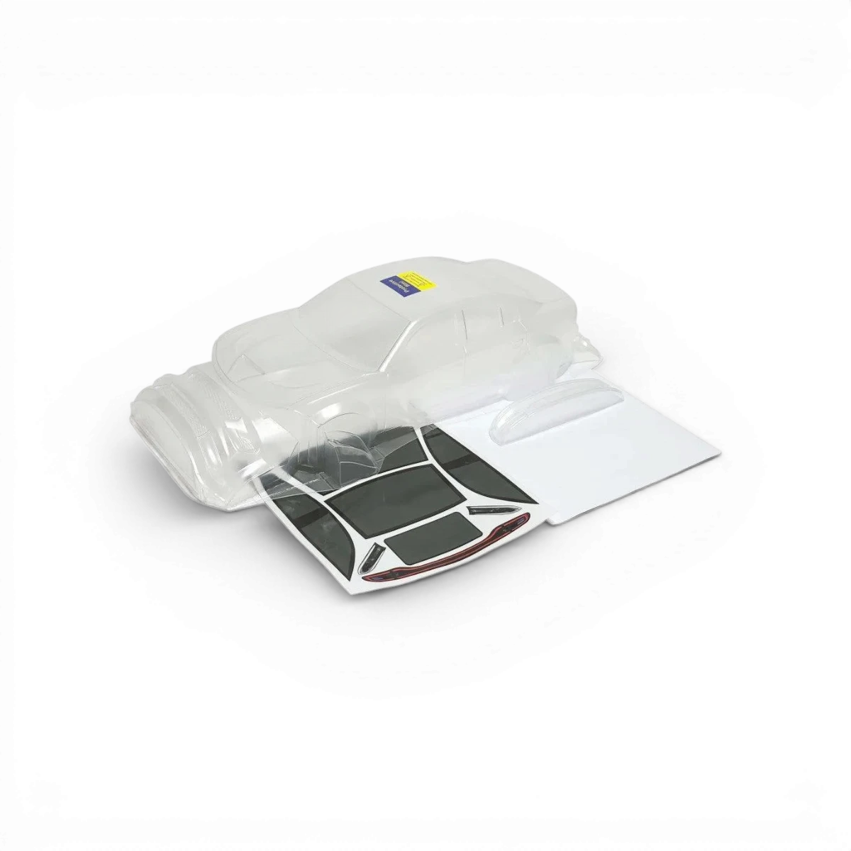 Carrosserie Dodge Charger SRT 2022 Wide pour voiture RC Aplastics RC, finition détaillée et design réaliste.