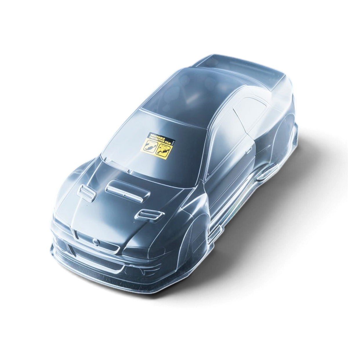Carrosserie DriftParadiZ 22B transparente 1/10 pour voiture RC avec empattement 257 mm et largeur 195 mm