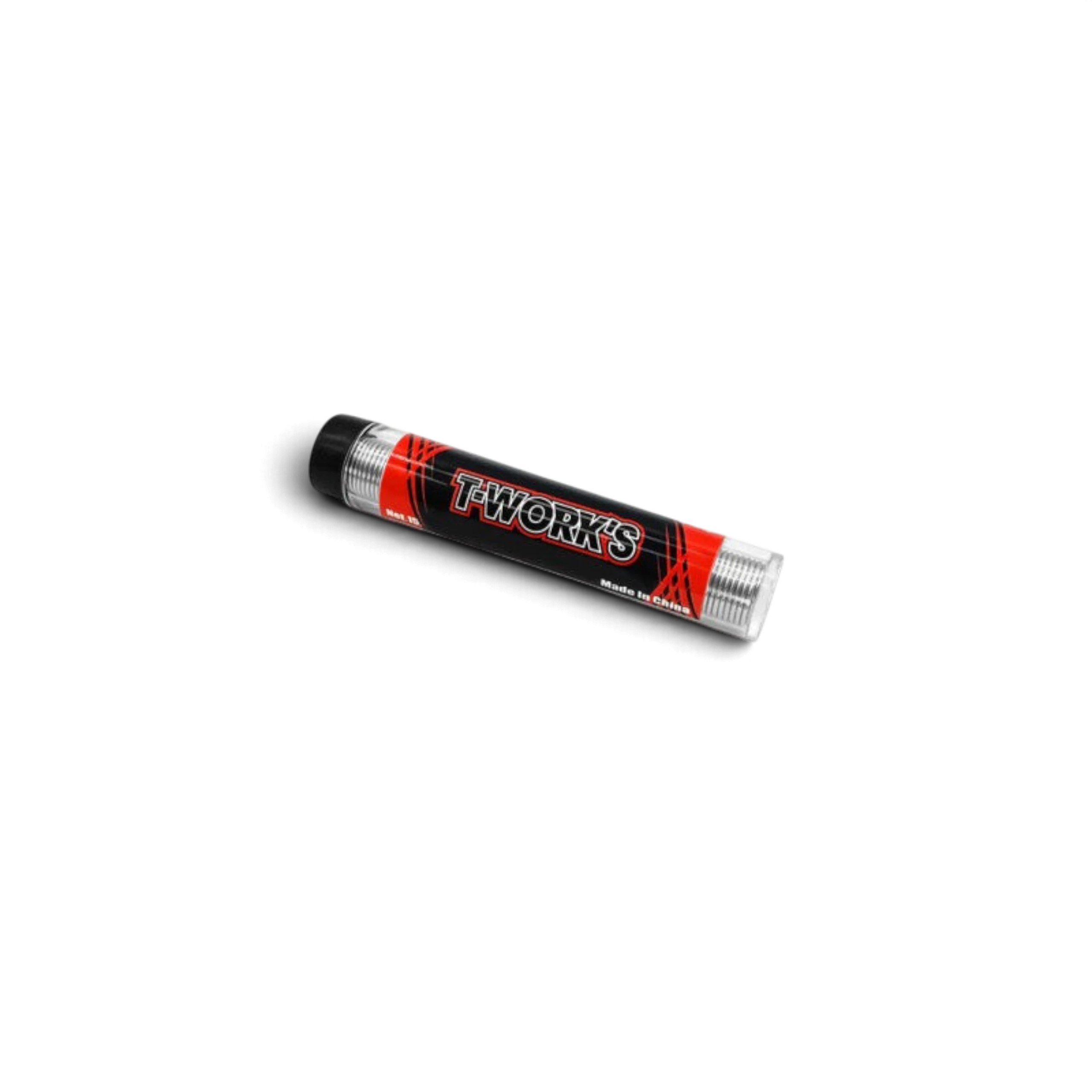 Tube de 15 g de fil d’étain chargé argent DriftParadiZ de 1 mm pour soudure électronique RC