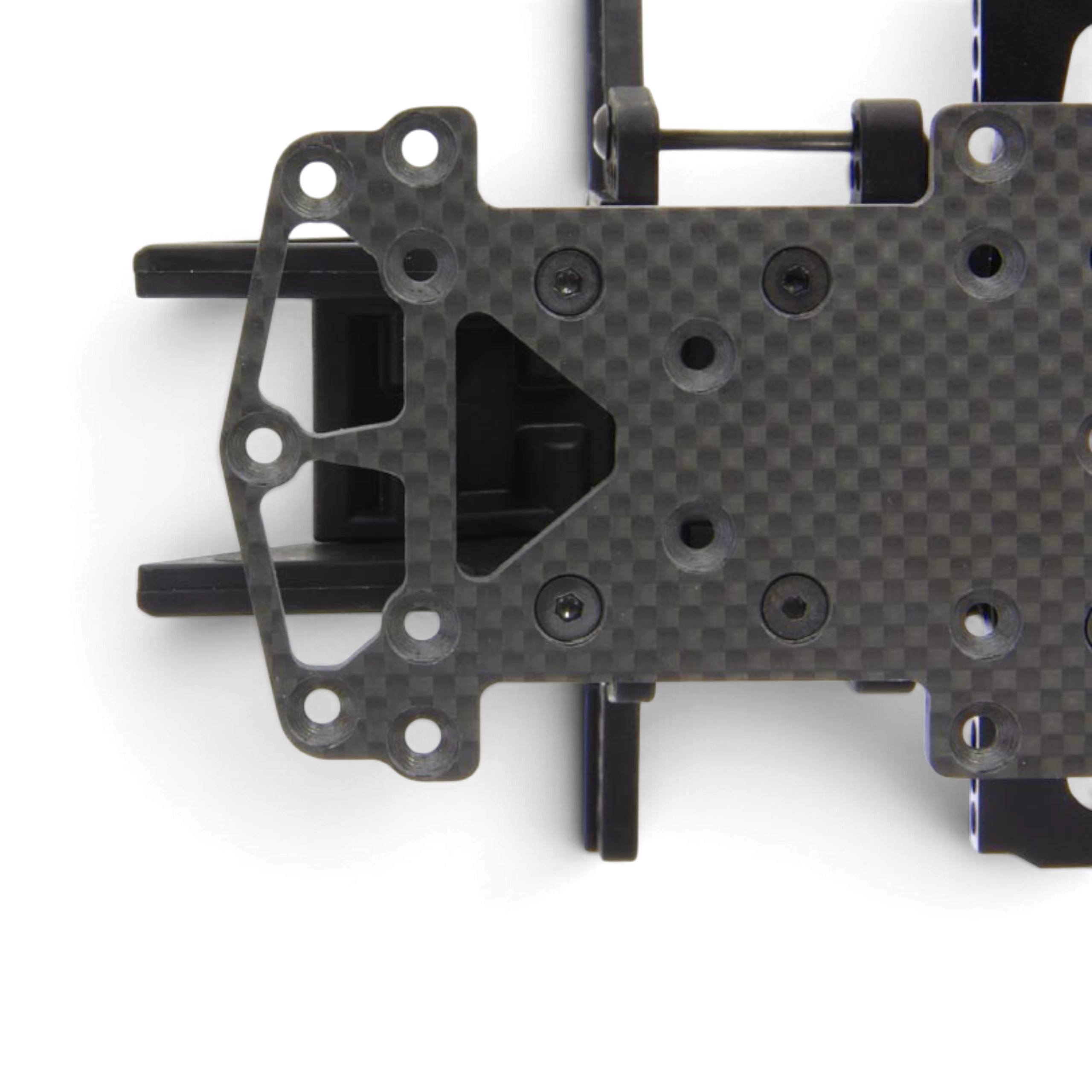 Kit de conversion DriftParadiZ Barbara en fibre de carbone pour châssis RC GRK5 et GS2 EVO avec plaque évidée