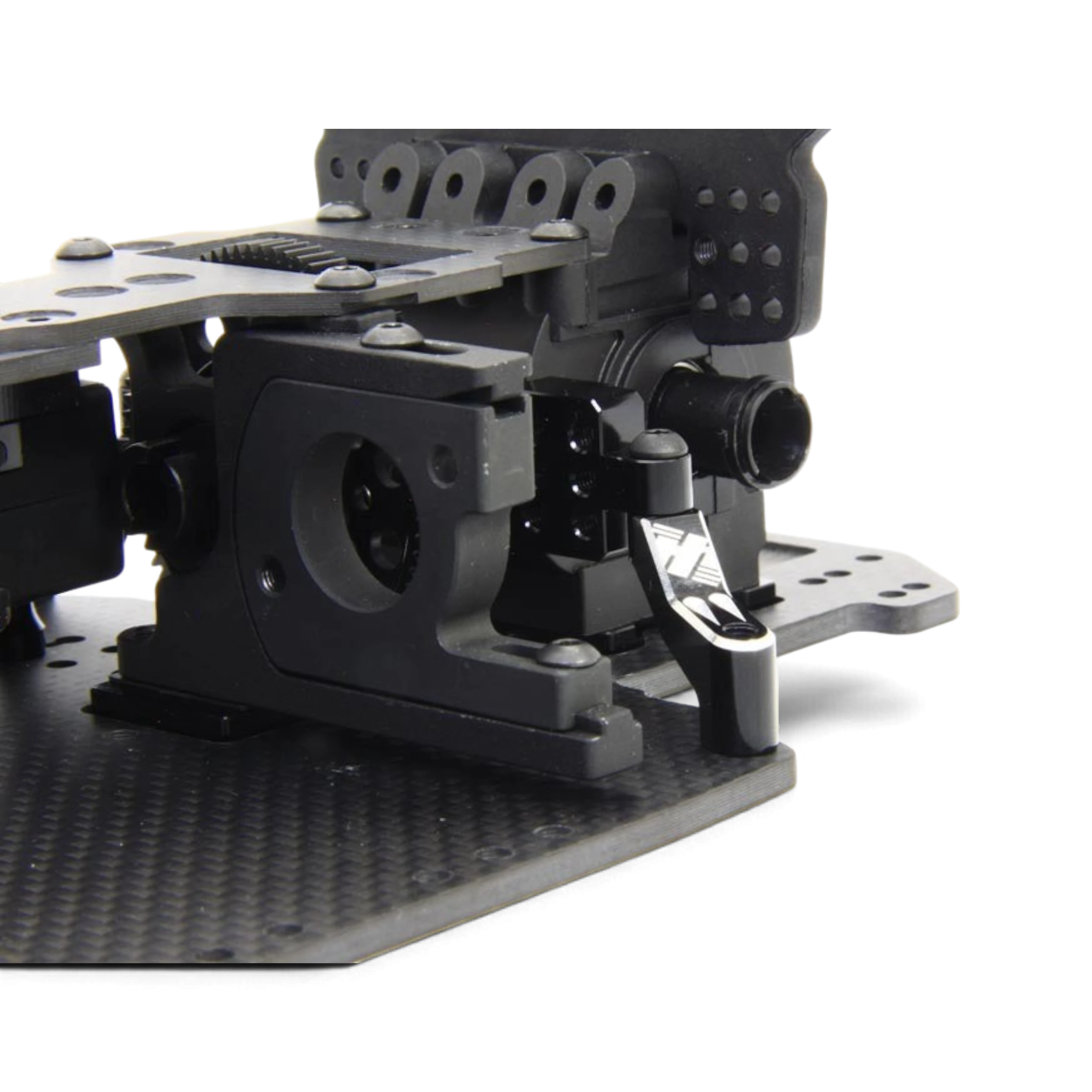 Kit de conversion DriftParadiZ Barbara en carbone pour châssis RC SHIBATA GRK5 et GS2 EVO avec support moteur