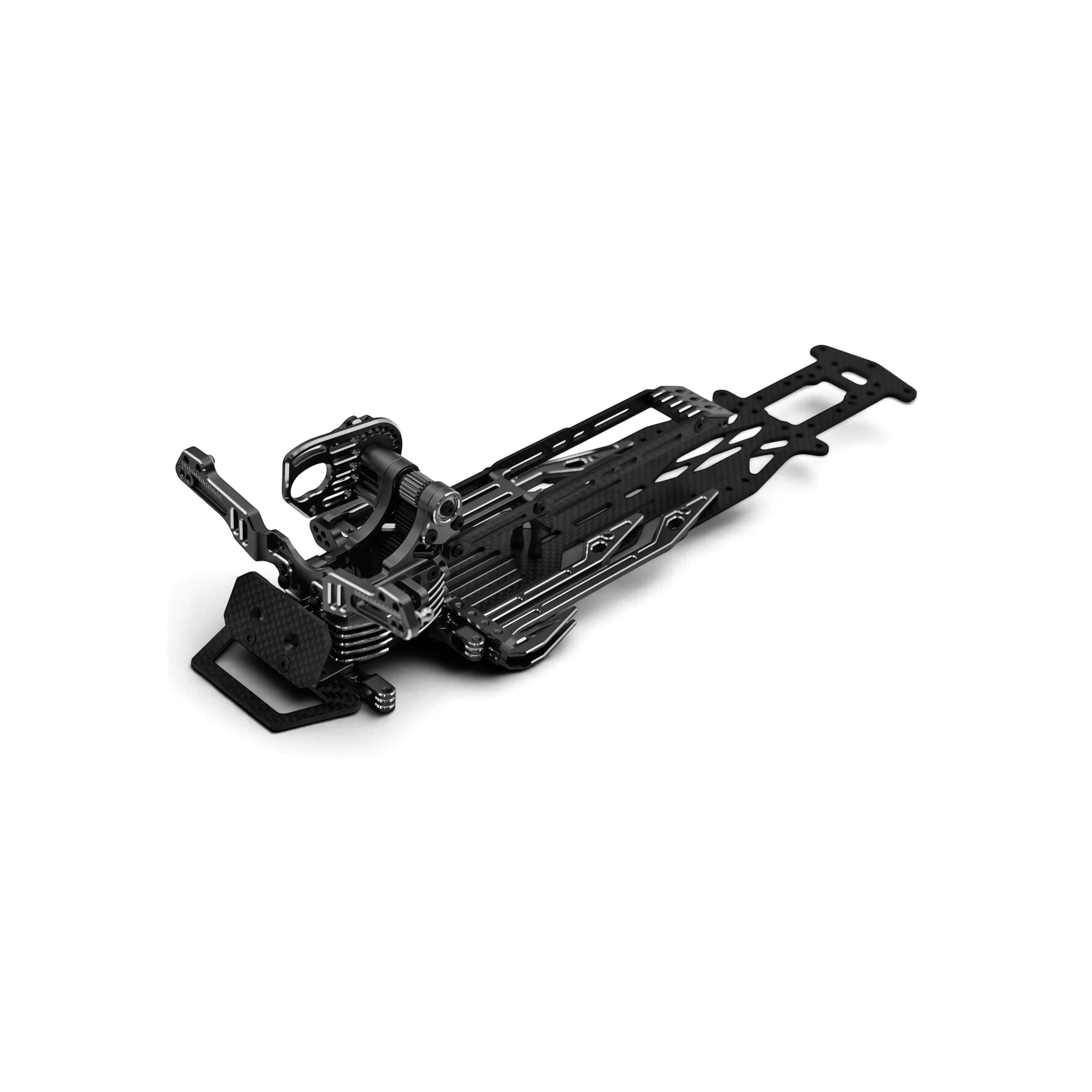 Kit de conversion châssis SV2 Rhino Racing en carbone pour voiture RC Drift, vendu par DriftParadiZ