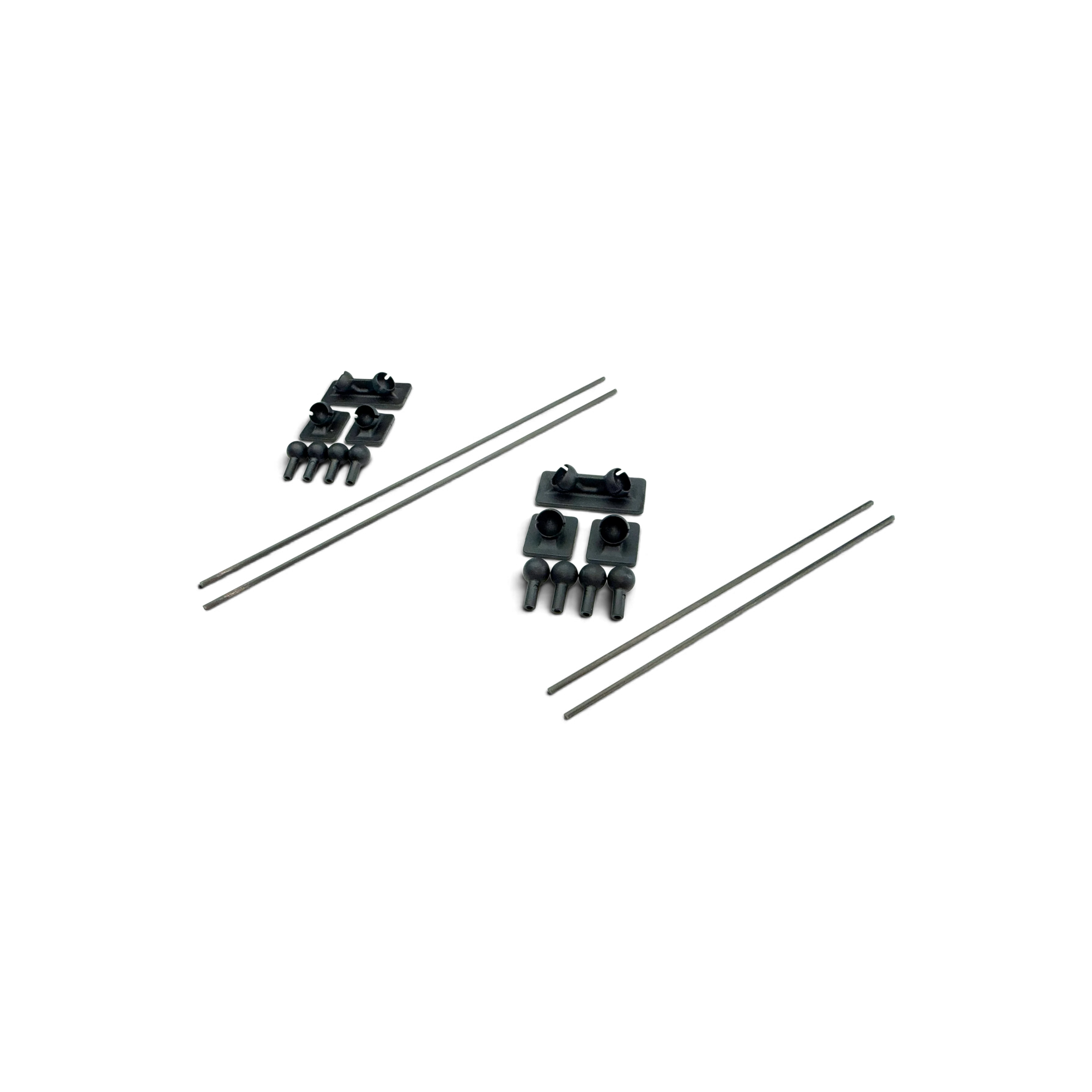 Kit de renfort de carrosserie DriftParadiZ 8810 STYLE avec tiges en carbone et supports en résine pour voiture RC
