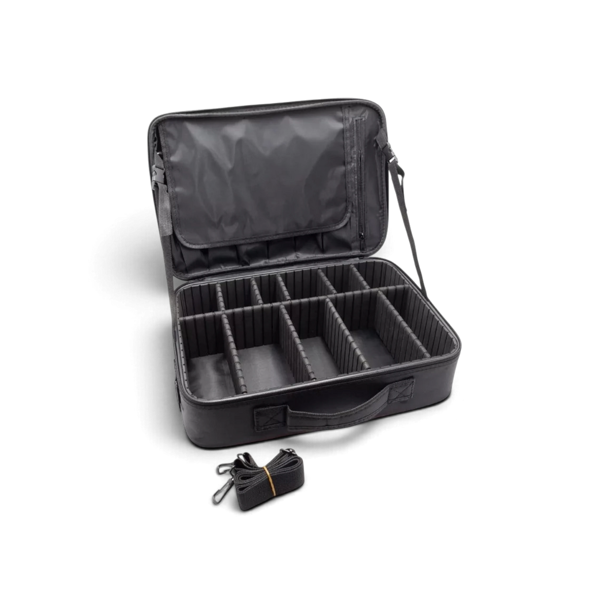 Sac de rangement modulable DriftParadiZ noir pour matériel RC avec compartiments ajustables et bandoulière